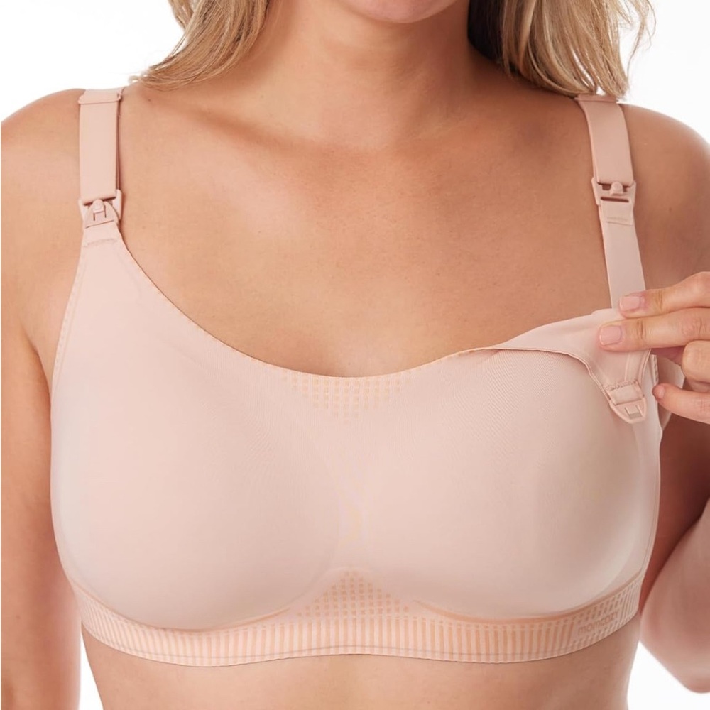 NEW Momcozy Seamless Nursing Bra Maternity/Breastfeeding Ultra Comfort Size 3XL